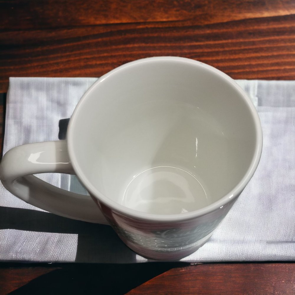 Coffee/Tea/Hot Coco Mug, 2022 Baby It's Cold Outside Winter Red/Black CoffeeCup - Picture 5 of 6